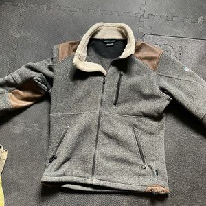 Kuhl “bomber” style fleece jacket size M